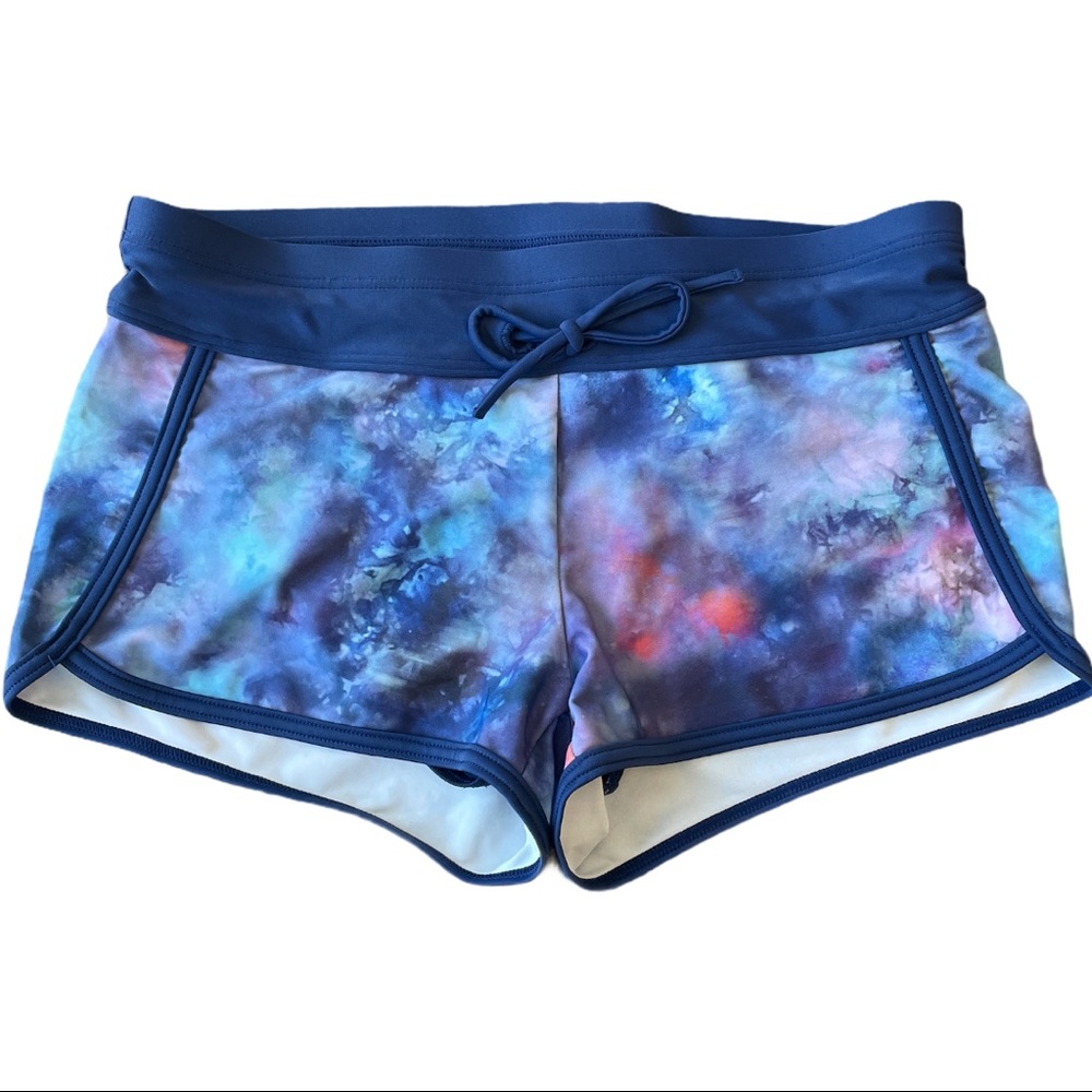 Athleta Girl Tie Dye Swim Shorts Size L/12